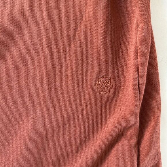 Club Monaco Rust Cotton French Terry Sweatshirt Medium - Picture 7 of 7